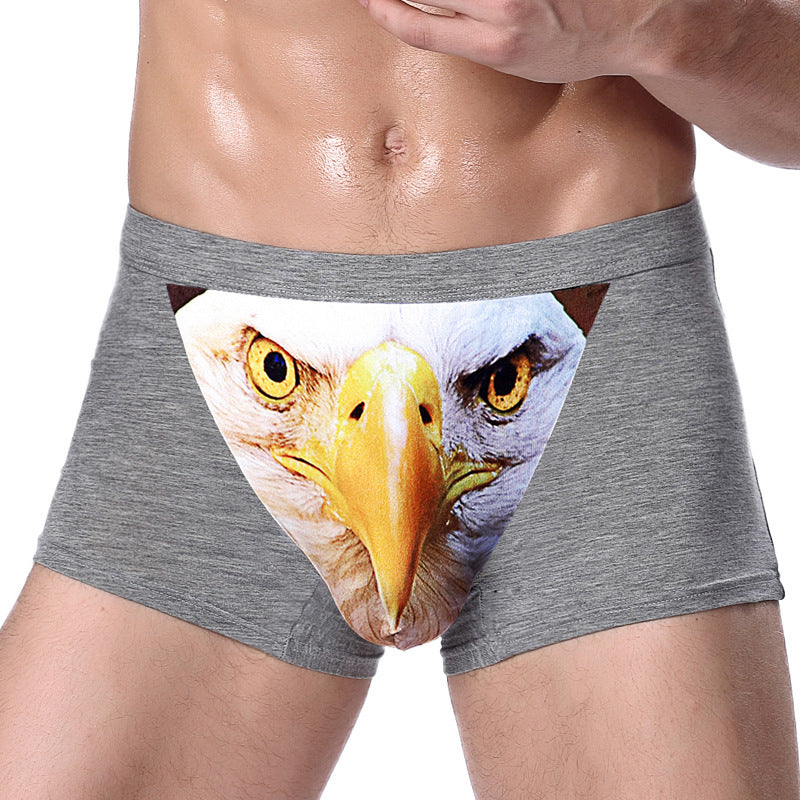 Personalized Men's Underwear Creative Animal Print Men's Underwear Sexy Boxer Briefs - 𝓢𝓱𝓸𝓹𝓵𝓮𝓬𝔂