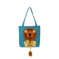 Soft Pet Carriers Lion Design Portable Breathable Bag Cat Dog Carrier Bags Outgoing Travel Pets Handbag With Safety Zippers - 𝓢𝓱𝓸𝓹𝓵𝓮𝓬𝔂