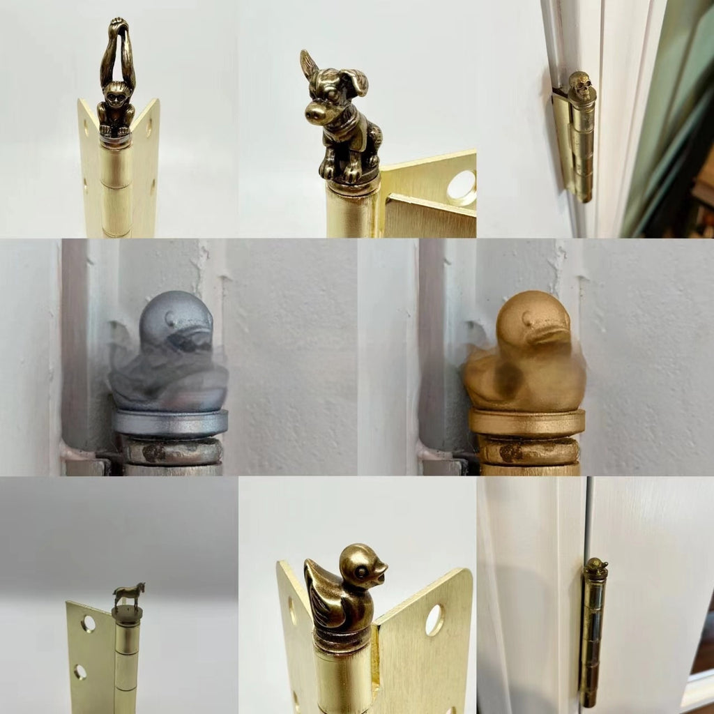 Creative Resin Brass Crafts Door Clip Hinge - 𝓢𝓱𝓸𝓹𝓵𝓮𝓬𝔂