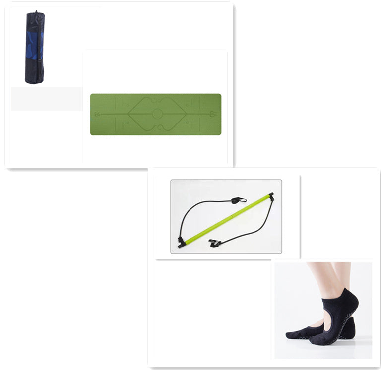 Stretching Pilates Stick Yoga Home Stretch Training Puller Multifunctional Fitness Stick - 𝓢𝓱𝓸𝓹𝓵𝓮𝓬𝔂