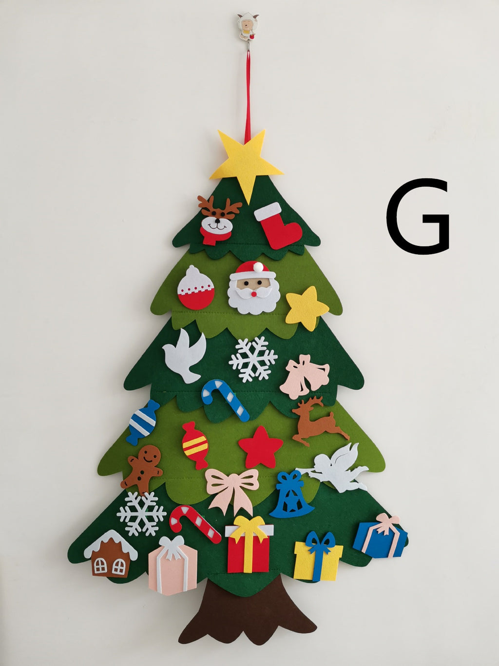 DIY Felt Christmas Tree With Three-dimensional Christmas Tree - 𝓢𝓱𝓸𝓹𝓵𝓮𝓬𝔂
