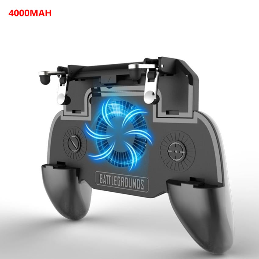 5 in 1 Mobile Gaming Controller With Fan Plus PowerBank - 𝓢𝓱𝓸𝓹𝓵𝓮𝓬𝔂