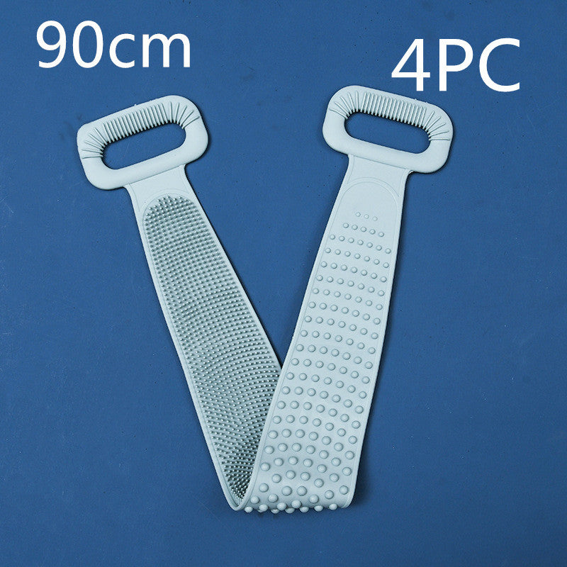 Bath Towel Silicone Rubbing Back Towel - 𝓢𝓱𝓸𝓹𝓵𝓮𝓬𝔂