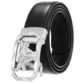 Fashion Men's Leather Belt Alloy Automatic Buckle - 𝓢𝓱𝓸𝓹𝓵𝓮𝓬𝔂