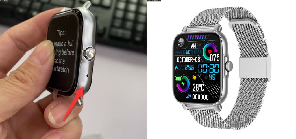 Magnetic Charging Smartwatch Sports Model - 𝓢𝓱𝓸𝓹𝓵𝓮𝓬𝔂