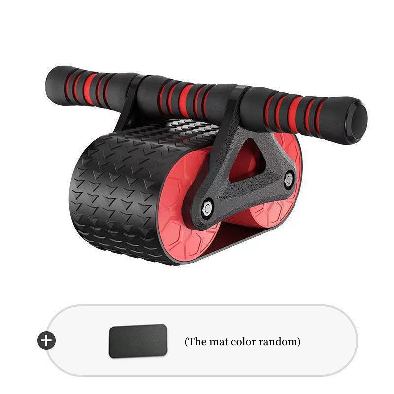 Double Wheel Abdominal Exerciser Women Men Automatic Rebound Ab Wheel Roller Waist Trainer Gym Sports Home Exercise Devices - 𝓢𝓱𝓸𝓹𝓵𝓮𝓬𝔂