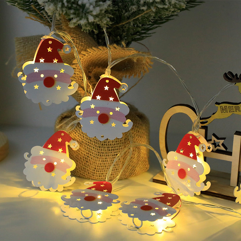 Christmas LED Light String Santa Claus Elk Snowman Xmas Ornament String Light Christmas Decorations New Year Navidad Gift - 𝓢𝓱𝓸𝓹𝓵𝓮𝓬𝔂