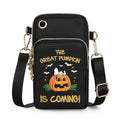 Halloween Pumpkin Pattern Phone Bag Coin Wallet Cute Mini Crossbody Shoulder Bags For Kids Women - 𝓢𝓱𝓸𝓹𝓵𝓮𝓬𝔂