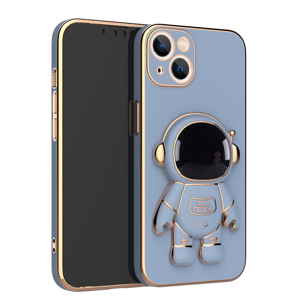 3D Astronaut Phone Case Anti-Drop Electroplating Bracket - 𝓢𝓱𝓸𝓹𝓵𝓮𝓬𝔂