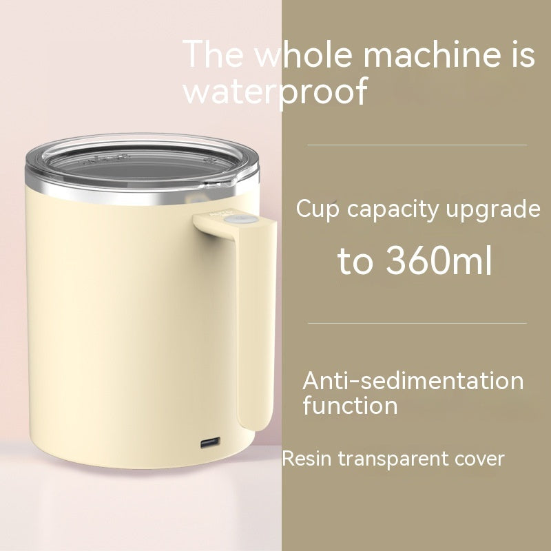 Portable Smart Magnetic Automatic Mixing Coffee Cup Rechargeable Rotating Home Office Travel Stirring Cup - 𝓢𝓱𝓸𝓹𝓵𝓮𝓬𝔂