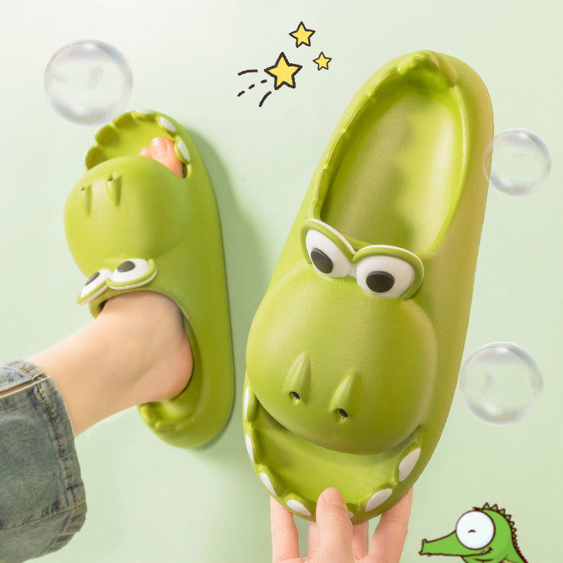Kids Dinosaur Slippers Wholesale Summer Cartoon Parent Child Outdoor Home EVA Sandals Women Men Kids Cute Slippers Baby Shoes - 𝓢𝓱𝓸𝓹𝓵𝓮𝓬𝔂