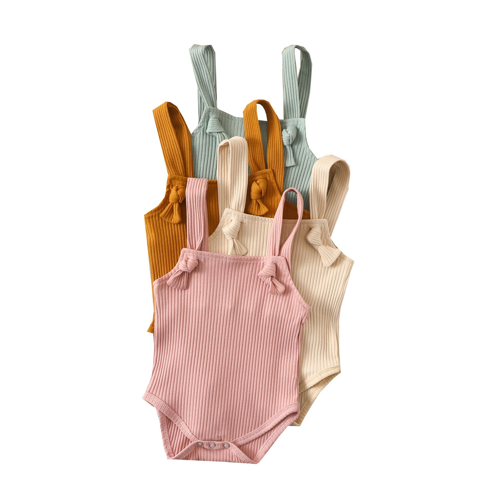 Baby Cotton Pit Strap Small Romper - 𝓢𝓱𝓸𝓹𝓵𝓮𝓬𝔂