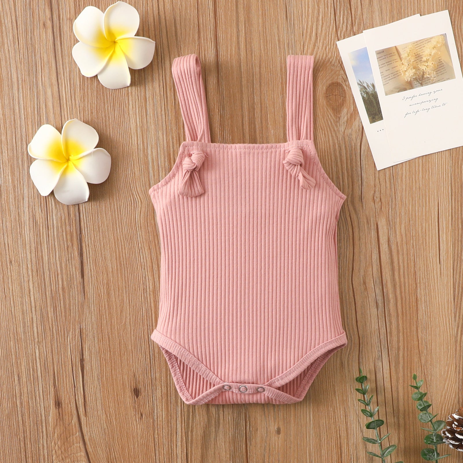 Baby Cotton Pit Strap Small Romper - 𝓢𝓱𝓸𝓹𝓵𝓮𝓬𝔂
