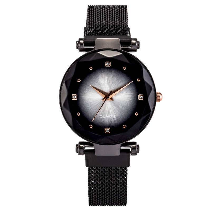 Women's Starry Quartz Lazy Magnet Strap Iron-absorbing Watch - 𝓢𝓱𝓸𝓹𝓵𝓮𝓬𝔂