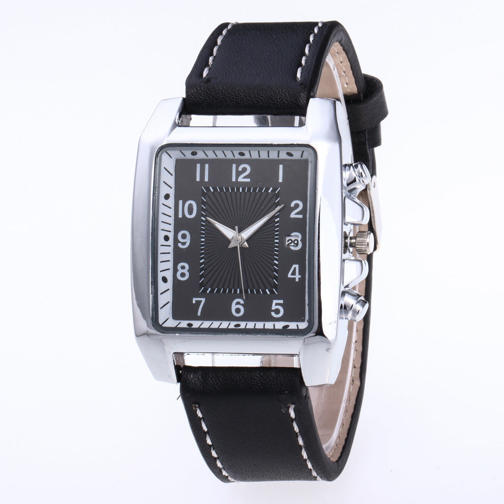 Square Fashion Men's Watch - 𝓢𝓱𝓸𝓹𝓵𝓮𝓬𝔂