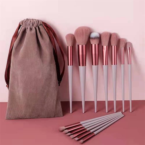 13Pcs Makeup Brush Set Make Up Concealer Brush Blush Powder Brush Eye Shadow Highlighter Foundation Brush Cosmetic Beauty Tools - 𝓢𝓱𝓸𝓹𝓵𝓮𝓬𝔂