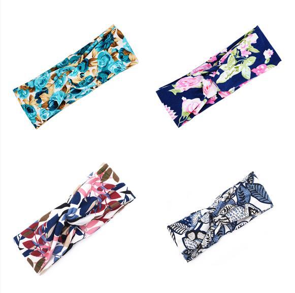 Floral cross hair band - 𝓢𝓱𝓸𝓹𝓵𝓮𝓬𝔂