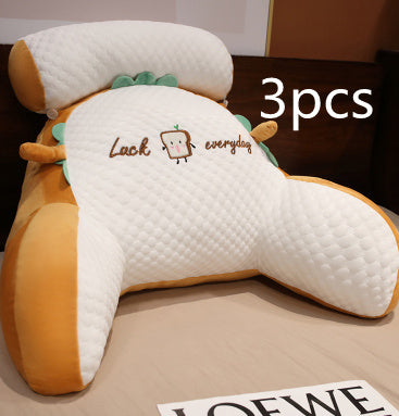 Sofa Fluffy Cushion Luncheon Pillow Triangle Reading Cushion Bedside Soft Large Backrest Lumbar Cushion Office Chair Cushion - 𝓢𝓱𝓸𝓹𝓵𝓮𝓬𝔂