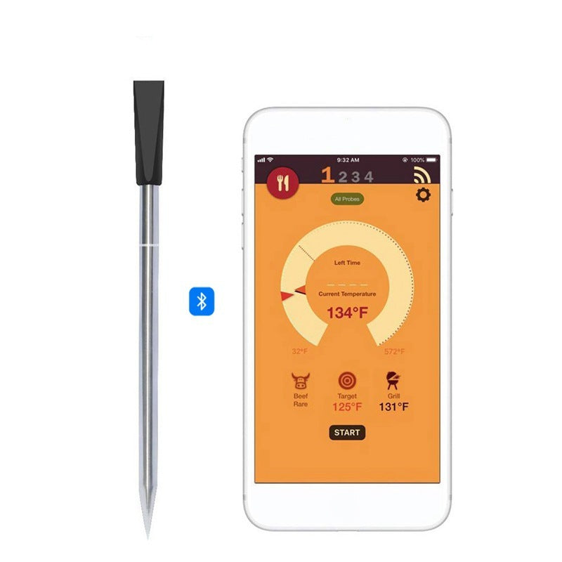 BBQ Bluetooth Thermometer Mini USB Rechargeable - 𝓢𝓱𝓸𝓹𝓵𝓮𝓬𝔂