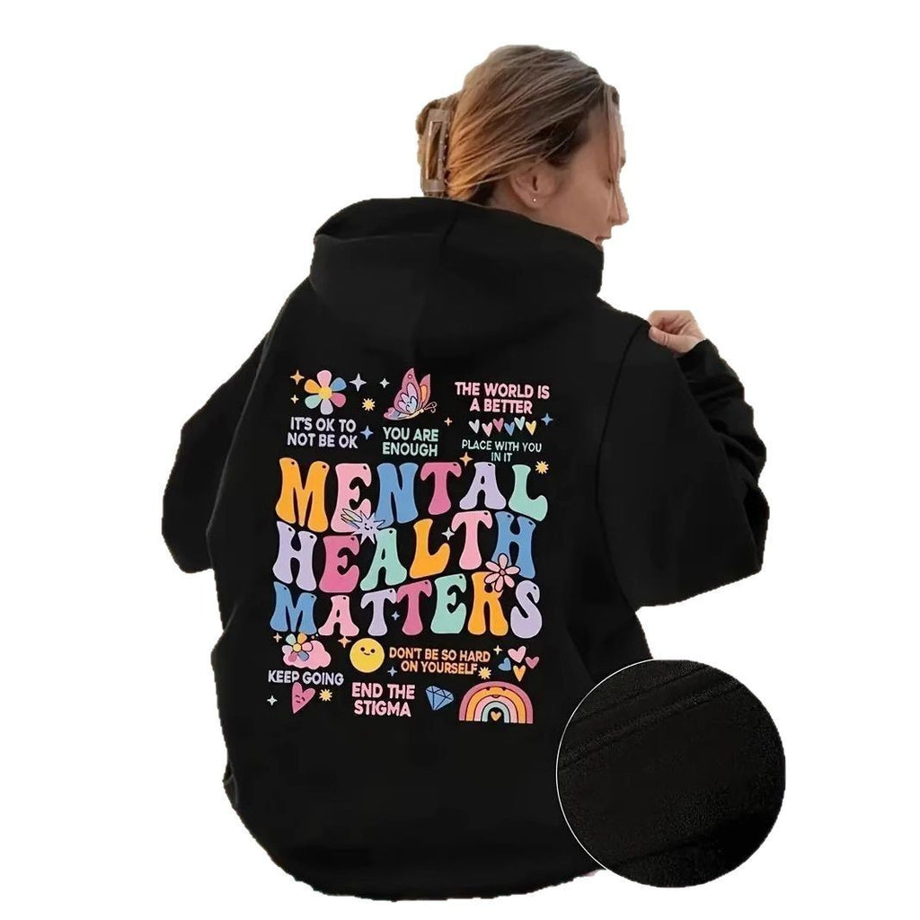 Plain English Letter Slogan Printed Sweater - 𝓢𝓱𝓸𝓹𝓵𝓮𝓬𝔂