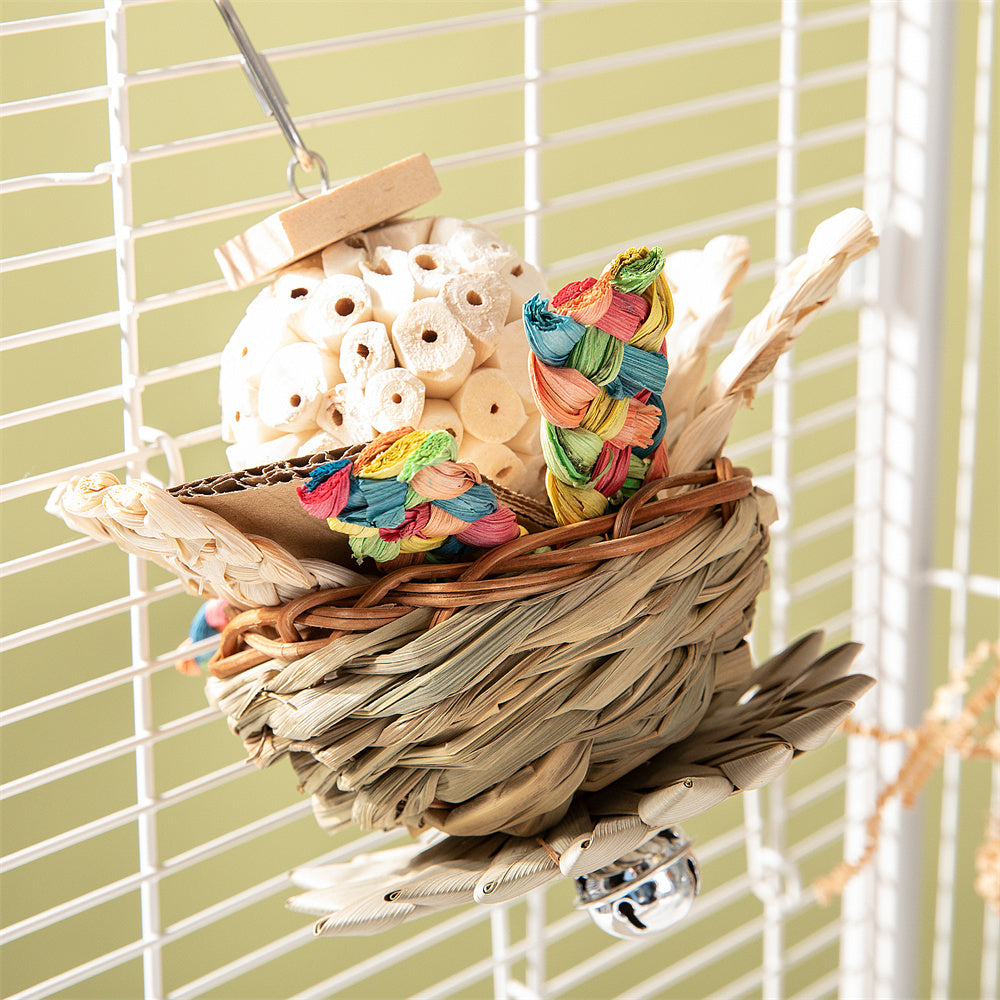 Parrot Bird Toy Supplies Gnawing Molar - 𝓢𝓱𝓸𝓹𝓵𝓮𝓬𝔂