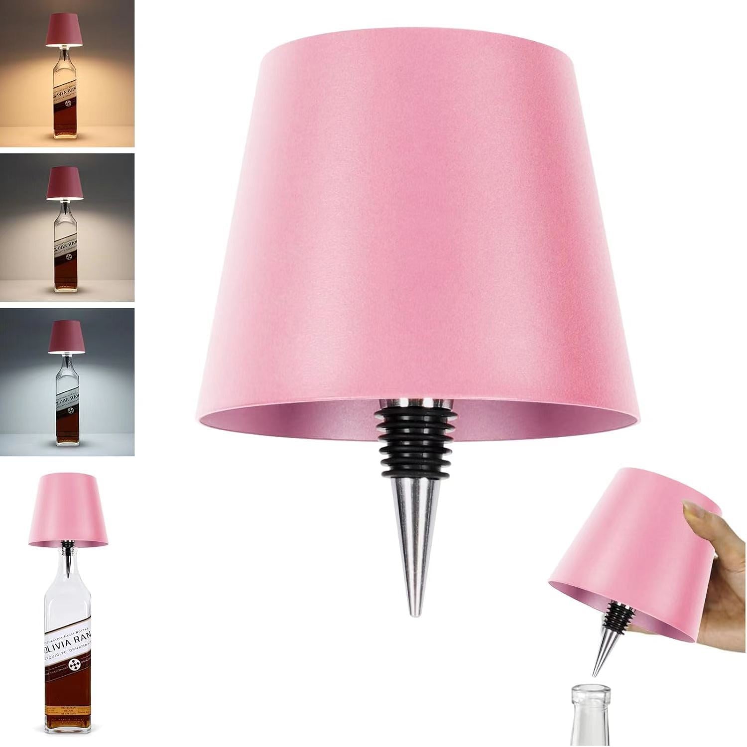 Led Creative Wine Headlight Charging Dimming Wine Bottle Table Lamp - 𝓢𝓱𝓸𝓹𝓵𝓮𝓬𝔂