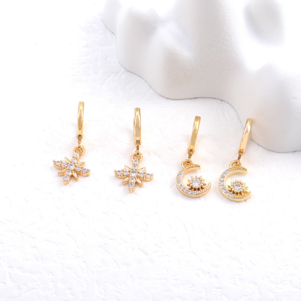 Internet Hot Beautiful Luxury Ear Clip