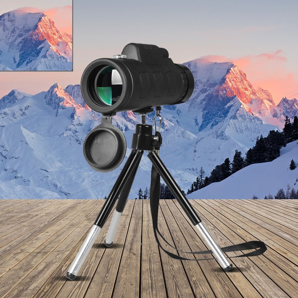Compatible with Apple, Monocular Telescope Zoom Scope with Compass Phone Clip Tripod - 𝓢𝓱𝓸𝓹𝓵𝓮𝓬𝔂