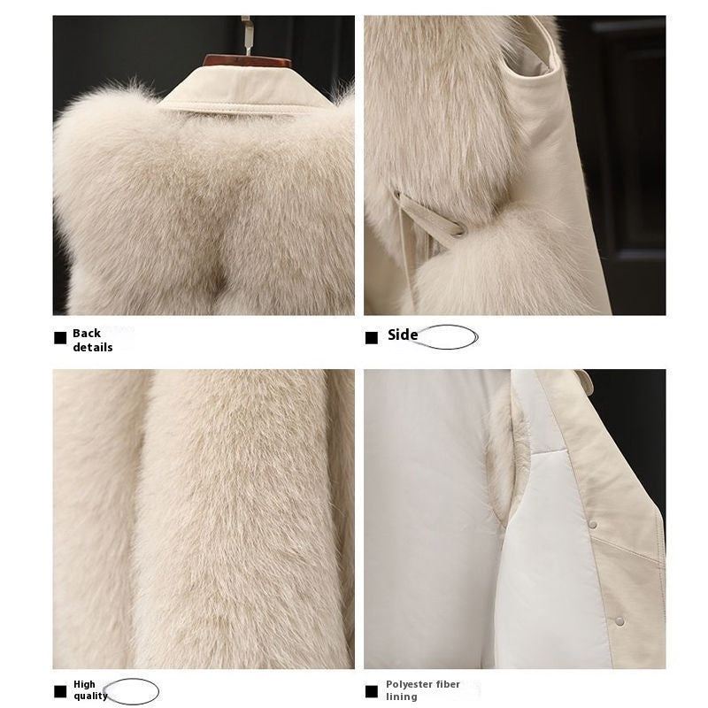 Fur Vest Short Coat Autumn And Winter New Patchwork Winter Fox Fur Jacket Women Short Artificial Fur Coat Elegant Female Warm Vest - 𝓢𝓱𝓸𝓹𝓵𝓮𝓬𝔂