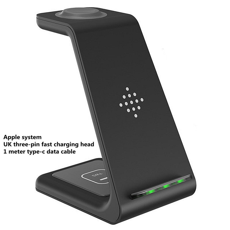 3 In 1 Fast Charging Station Wireless Charger Stand Wireless Quick Charge Dock For Phone Holder - 𝓢𝓱𝓸𝓹𝓵𝓮𝓬𝔂