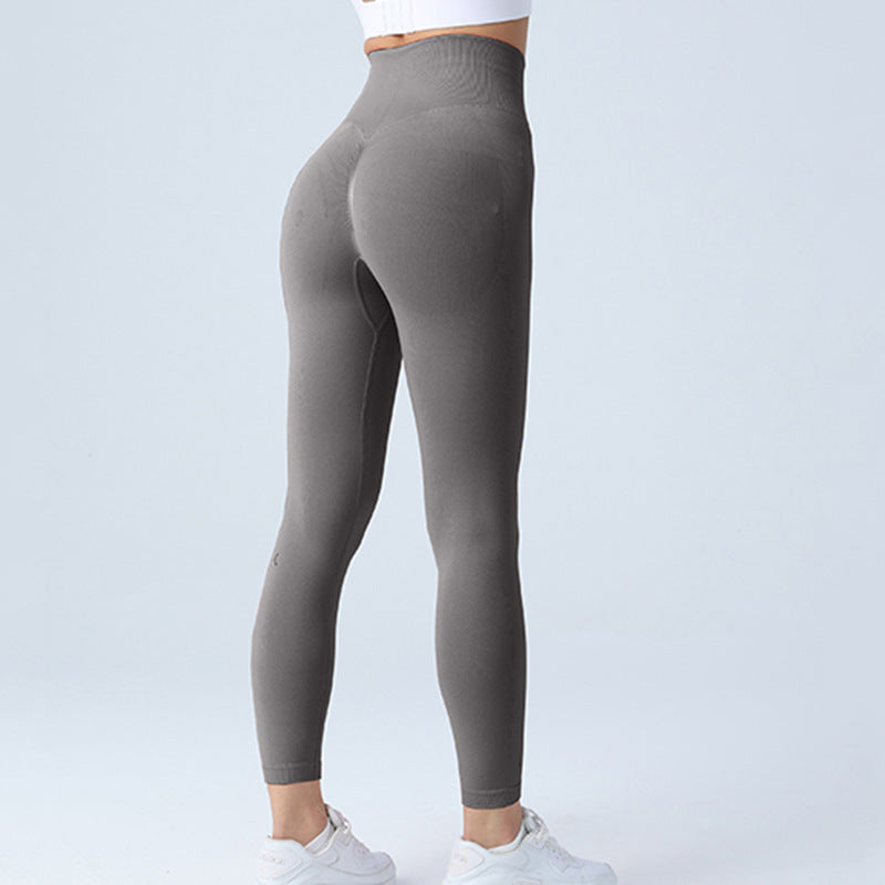 Seamless Leggings Yoga Pants Tummy Control Workout Running Yoga Leggings For Women - 𝓢𝓱𝓸𝓹𝓵𝓮𝓬𝔂