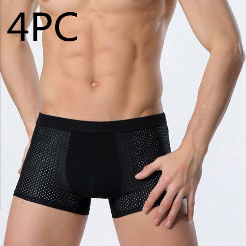 Ice silk men's underwear mesh boxer - 𝓢𝓱𝓸𝓹𝓵𝓮𝓬𝔂