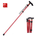 Aluminum Alloy Folding Cane Stretchable Non-slip Cane Walking Stick For The Elderly
