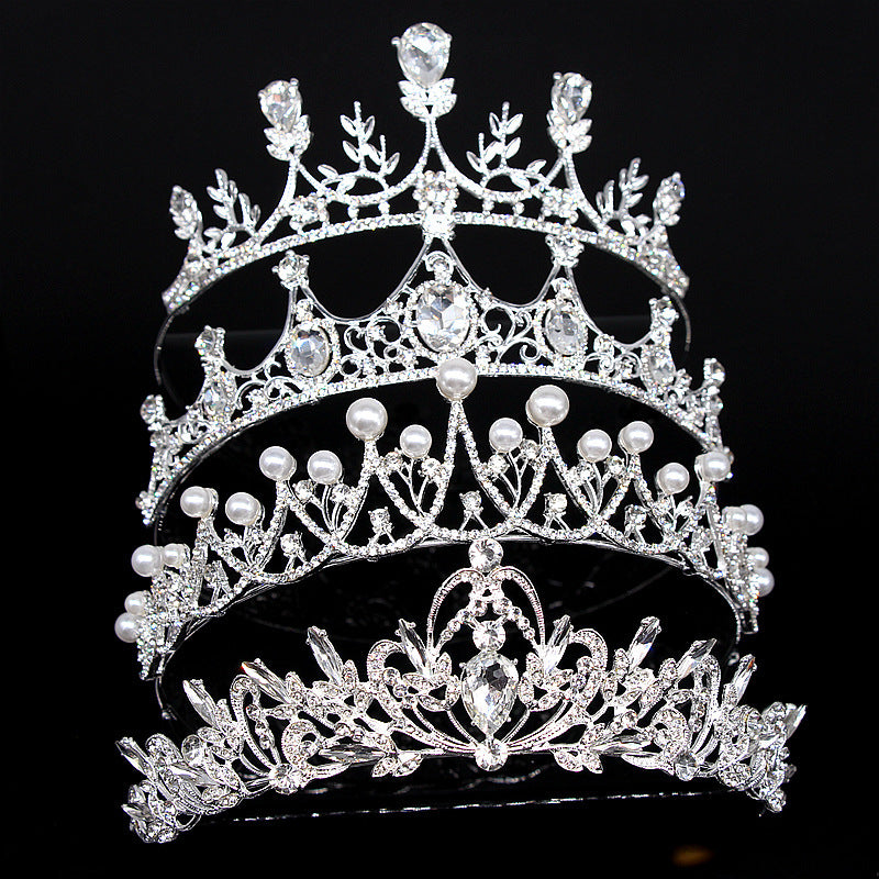 Super Glitter Pearl Rhinestone Headband Headdress - 𝓢𝓱𝓸𝓹𝓵𝓮𝓬𝔂