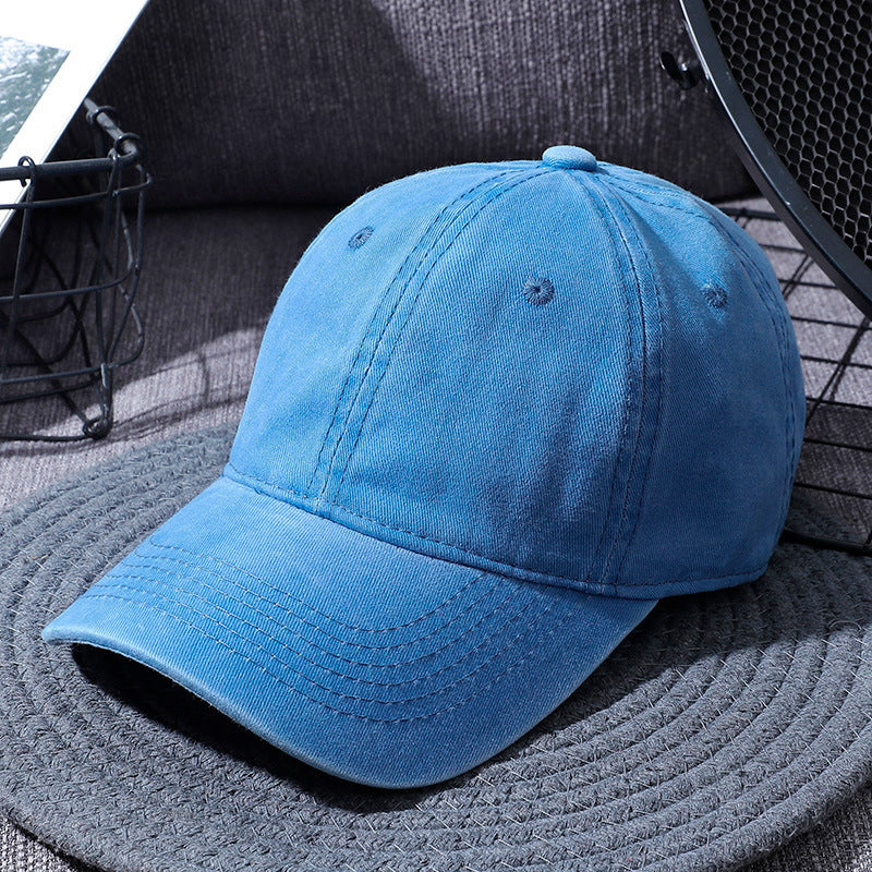 Washed Baseball Caps For Men And Women Outdoor Distressed Sun Hats Simple Caps - 𝓢𝓱𝓸𝓹𝓵𝓮𝓬𝔂