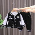 Boys Baseball Jacket Korean Two-piece Set - 𝓢𝓱𝓸𝓹𝓵𝓮𝓬𝔂