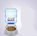 Cats Dogs Automatic Pet Feeder Drinking Water Fountains Large Capacity Plastic Pets Dog Food Bowl Water Dispenser - 𝓢𝓱𝓸𝓹𝓵𝓮𝓬𝔂