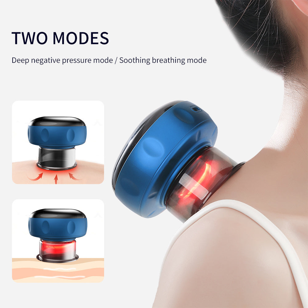 Electric Vacuum Cupping Massage Body Cups Anti-Cellulite Therapy Massager For Body Electric Guasha Scraping Fat Burning Slimming - 𝓢𝓱𝓸𝓹𝓵𝓮𝓬𝔂