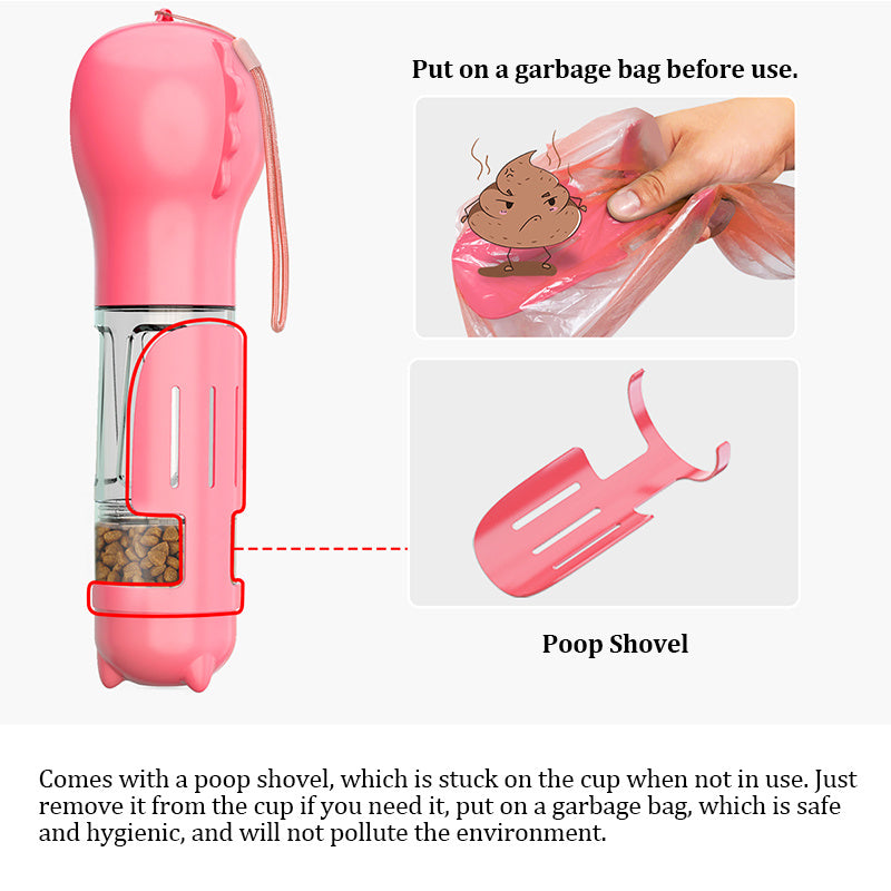 Pet Multi-functional Water Bottle - 𝓢𝓱𝓸𝓹𝓵𝓮𝓬𝔂