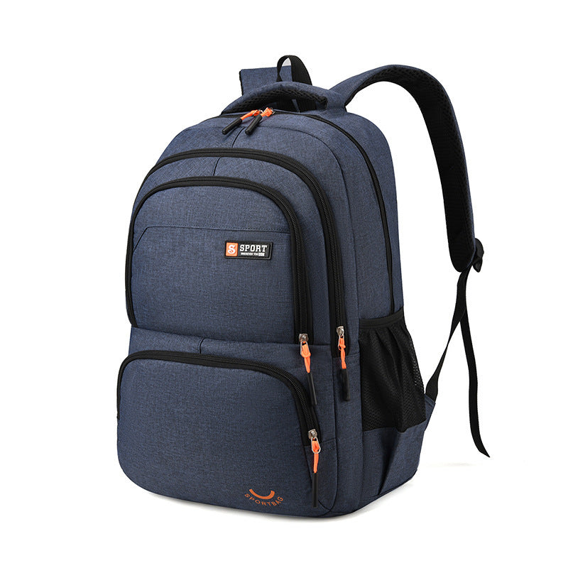 Backpack Men's Large Capacity Outdoor Casual Computer Business Schoolbag Junior High School Students - 𝓢𝓱𝓸𝓹𝓵𝓮𝓬𝔂