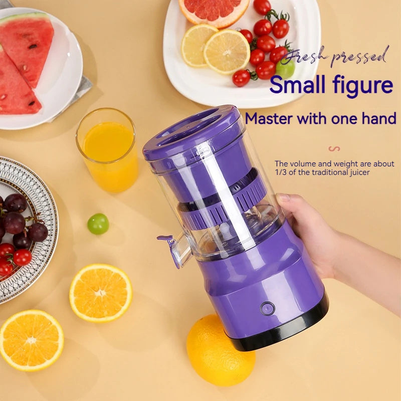 Electric Orange Juicer Lemon Juicer Squeezer Usb Rechargeable Citrus Juicer Machines Usb Rechargeable Portable Blender Kitchen Gadgets - 𝓢𝓱𝓸𝓹𝓵𝓮𝓬𝔂