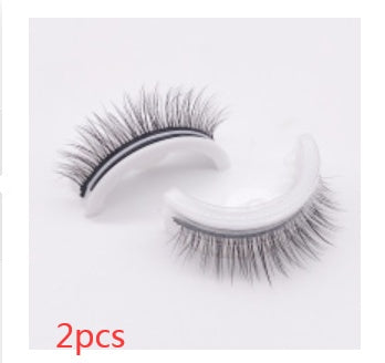 Reusable 3D Mink Lashes Natural False Eyelashes Self Adhesive Fake Glue Free Makeup Eyelash Extension Silk - 𝓢𝓱𝓸𝓹𝓵𝓮𝓬𝔂