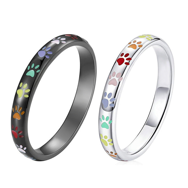 European And American Sweet Rainbow Ring - 𝓢𝓱𝓸𝓹𝓵𝓮𝓬𝔂