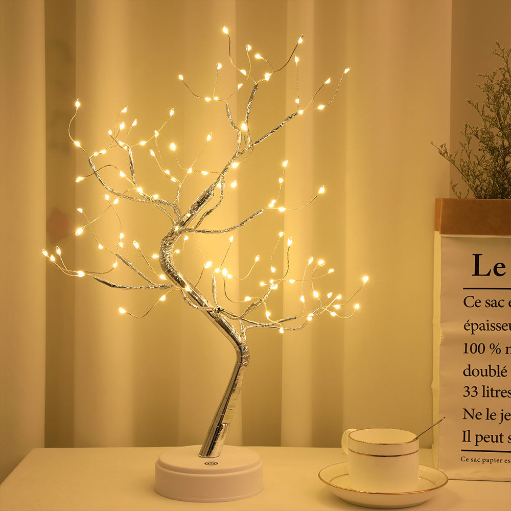 New Colored Light, Starry Sky LED, Copper Wire, Rice Tree Lamp - 𝓢𝓱𝓸𝓹𝓵𝓮𝓬𝔂