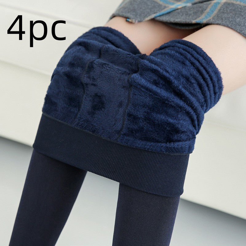 Fashionable Warm Fur Leggings Winter Body Legs Keep Warm - 𝓢𝓱𝓸𝓹𝓵𝓮𝓬𝔂