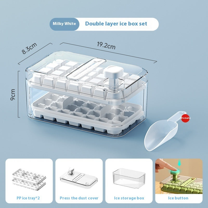 28 56 Grids Reusable Ice Mold Ice Cubes Tray DIY Moulds Ice Cubes Maker Release Homemade Ice Cubes Tray Mold Home Ice Making Tool