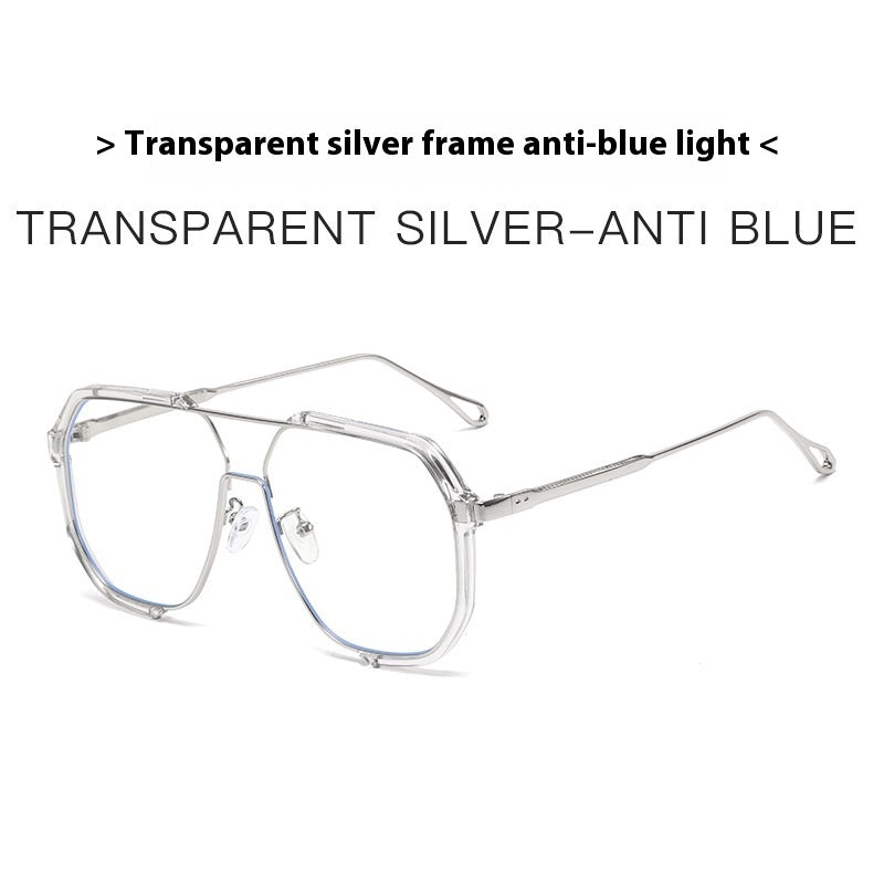 Fashionable Concave Sunglasses Trendy Anti-blue Light - 𝓢𝓱𝓸𝓹𝓵𝓮𝓬𝔂