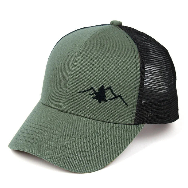 New Outdoor Trucker Embroidered Baseball Cap Men - 𝓢𝓱𝓸𝓹𝓵𝓮𝓬𝔂