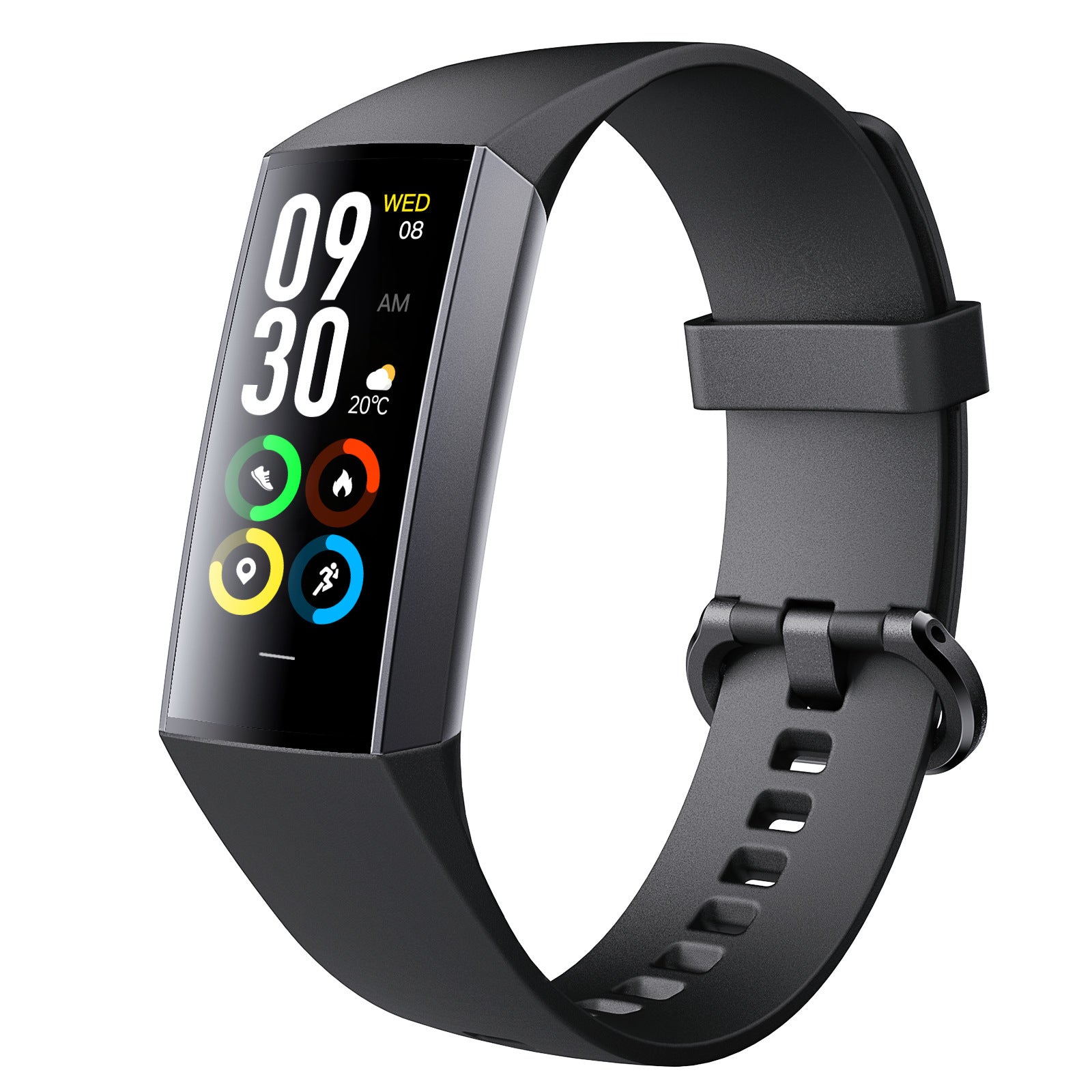 C80 Smart AMOLED Screen Power Heart Rate Blood Oxygen Monitoring Bracelet - 𝓢𝓱𝓸𝓹𝓵𝓮𝓬𝔂