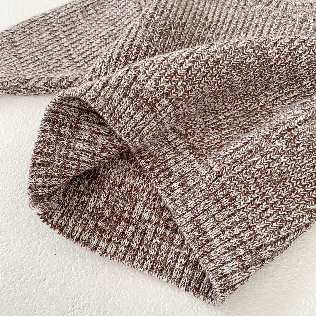 Infant Baby Girl Mixed Color Thick Needle Pullover Pants Pullover Fur Ball Knitted Hat 3-piece Set - 𝓢𝓱𝓸𝓹𝓵𝓮𝓬𝔂